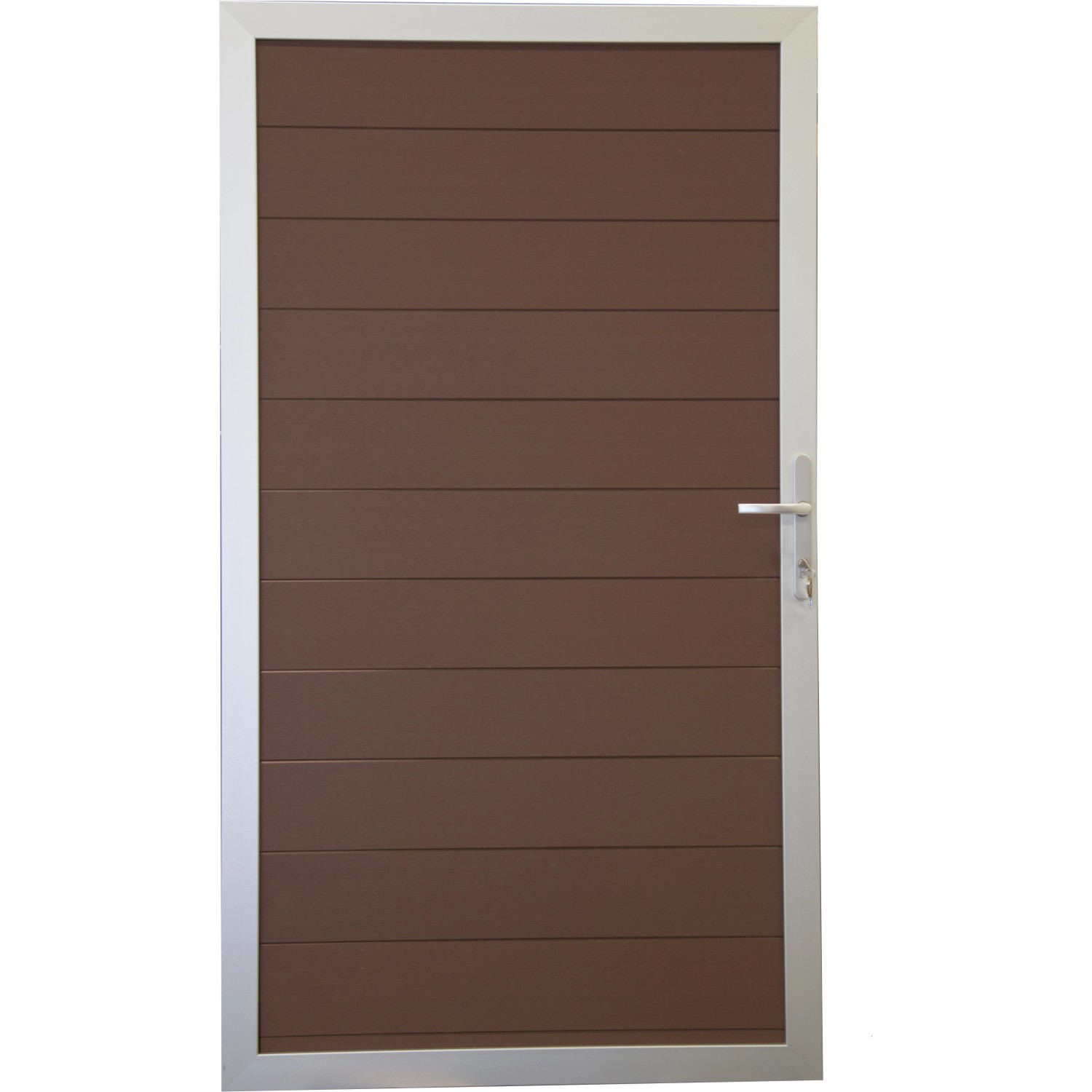 GroJa Steckzaun Solid Tor Universal 100 cm x 180 cm Terra