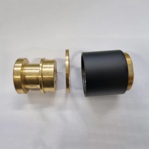 pianura UP-Box Verlängerung 3 cm, Brause Einhebelmischer, Schwarz Matt