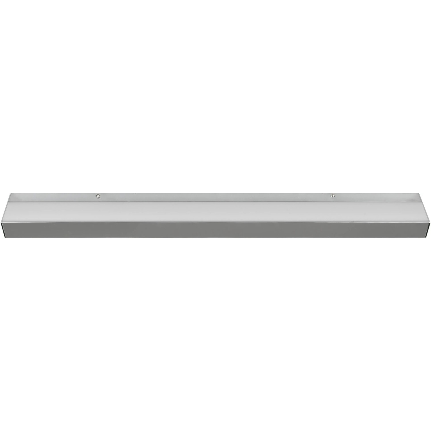 Chromfarbene Trio LED-Bad-Wandleuchte Rocco, 90 cm breit, für eine stimmungsvolle Beleuchtung im Badezimmer.
