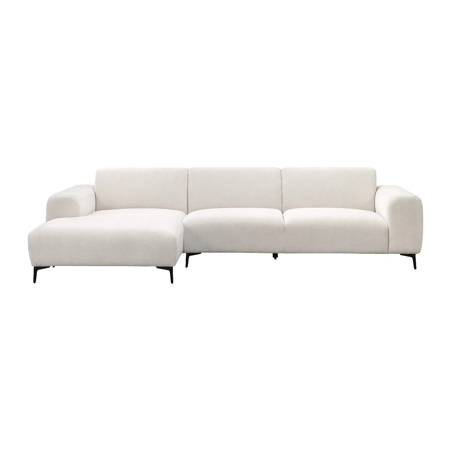 Vente-unique Sofa Ohne Schlafmöglichkeit Sapigo Beige 306 cm