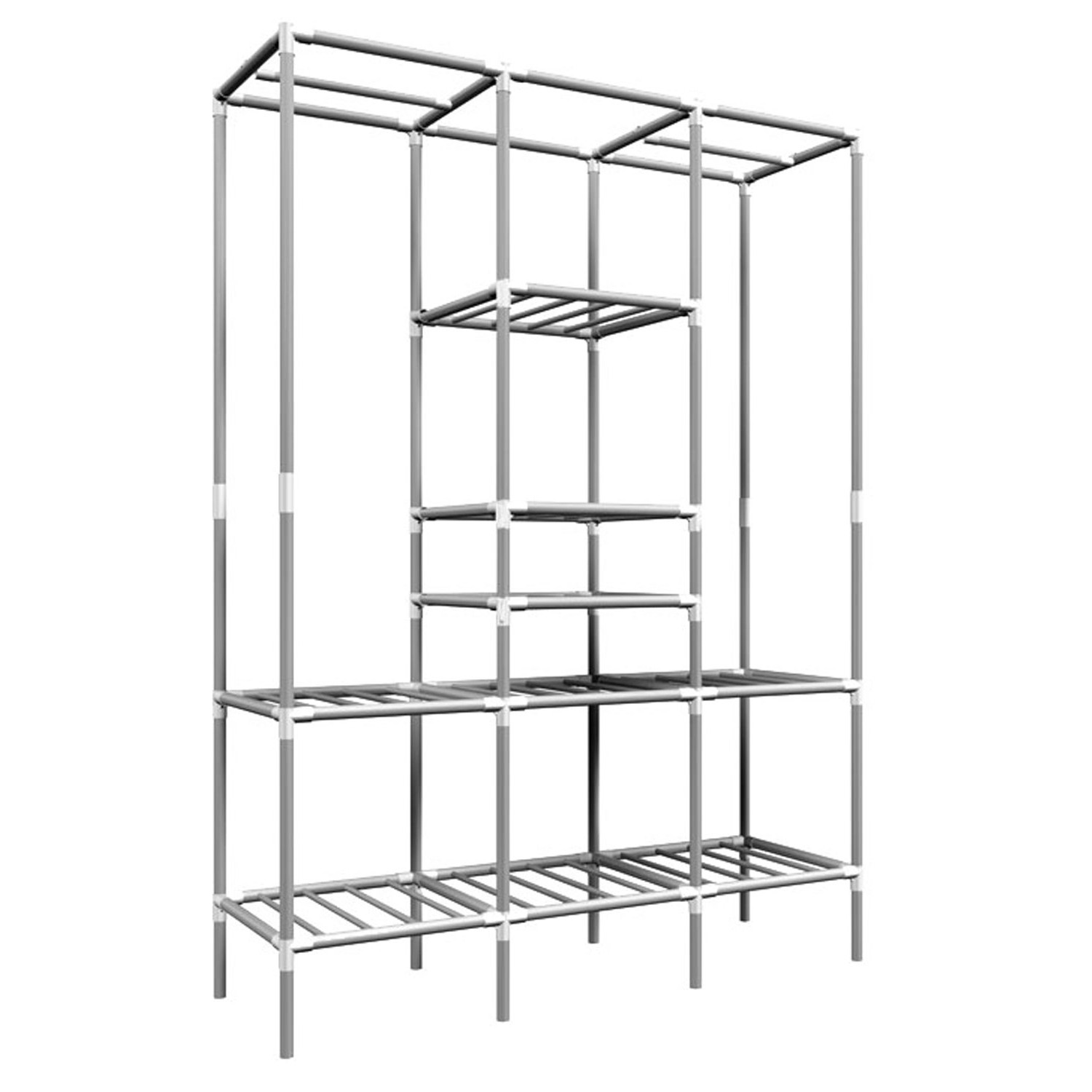 eyepower XL Kleiderschrank System 128 x 44,5 x 178 cm günstig online kaufen