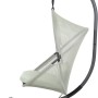 Siena Garden Hängesessel Yobaya Light Green mit Stahlgestell und Air Mesh Bezug.