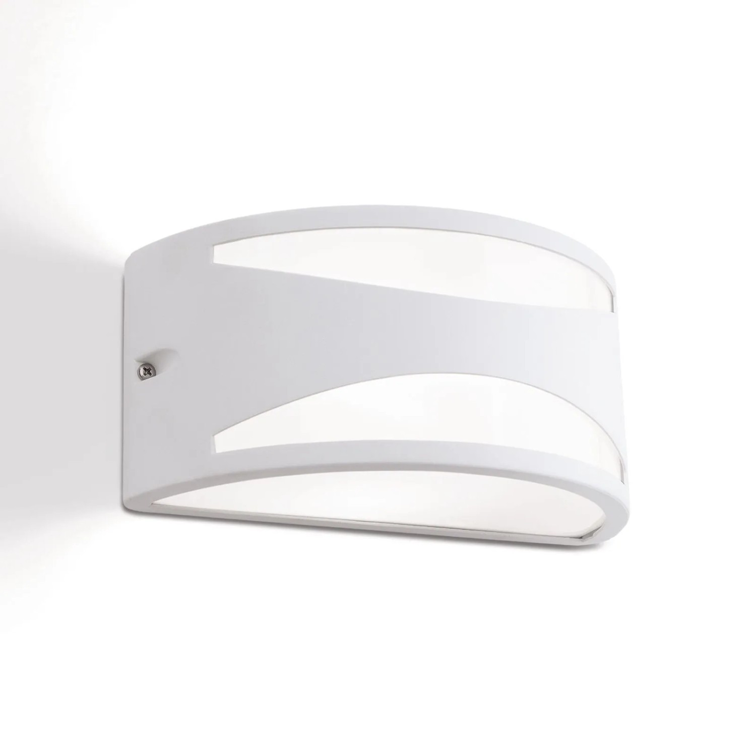 Orion Leuchten Außen Wandleuchte 25 x 12 cm 40W Weiß