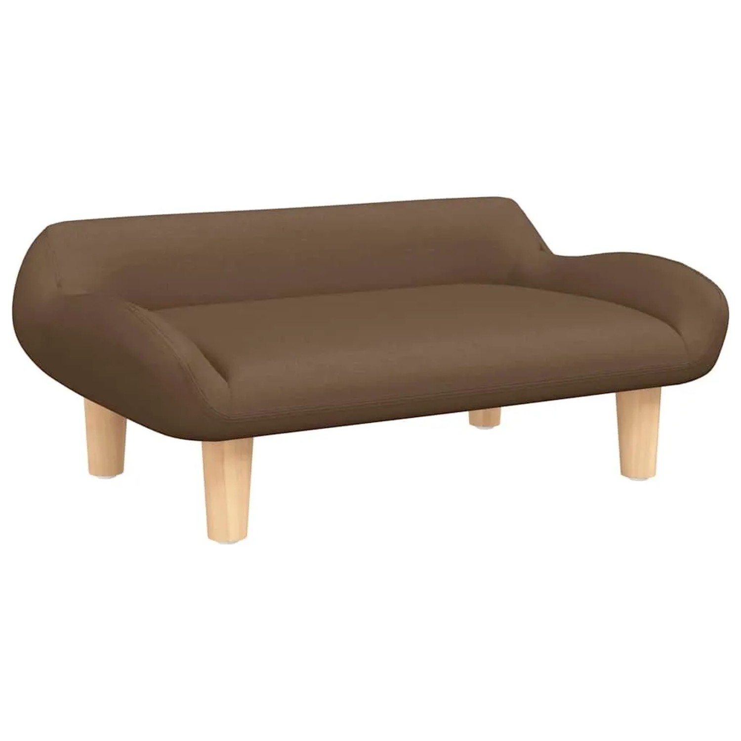 vidaXL Hundebett Braun 70x40x24 cm Stoff 171948