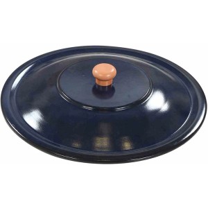 SIENA GARDEN Deckel für 10L Gulaschkessel, emailliert, für Grillutensilien.