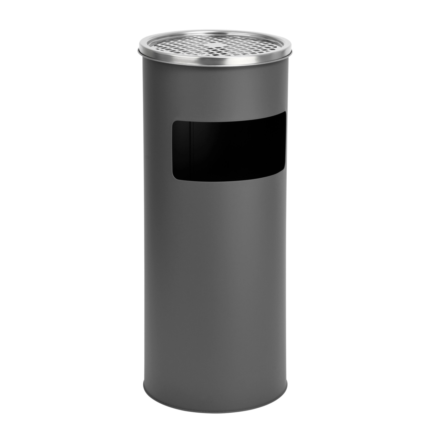 Svita 30L Standaschenbecher Eimer Aschenbecher Mülleimer Ascher 60x25cm Gra günstig online kaufen