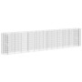 Furnicato Gabionen-hochbeet Verzinktes Eisen 470x50x100 Cm