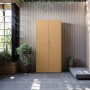 Jan Nowak Abschließbarer Mehrzweckschrank Dawid 185 x 90 x 45 cm Fresh Style Beige_9