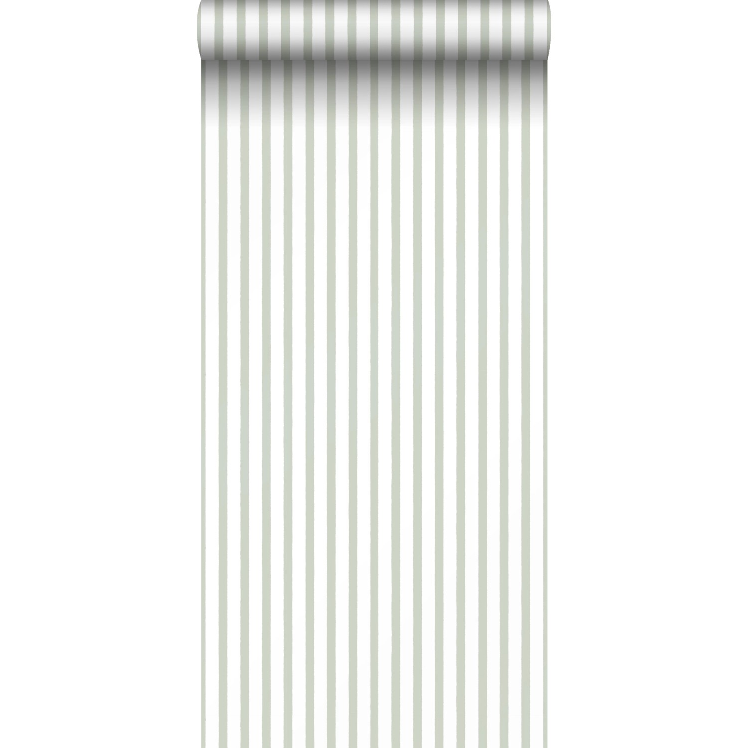 Sanders & Sanders Tapete Streifenmuster Hellgrün 50 x 900 cm günstig online kaufen