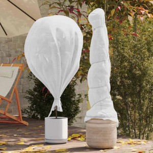 vidaXL Winterschutz fur Pflanzen Weiß 20 x 3,2 m Vliesstoff 42020988