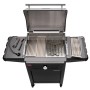 Char-Broil Evolve Elektrogrill mit Dualzone, App-Steuerung und TRU-Infrared Technologie, Grillroste aus Edelstahl.