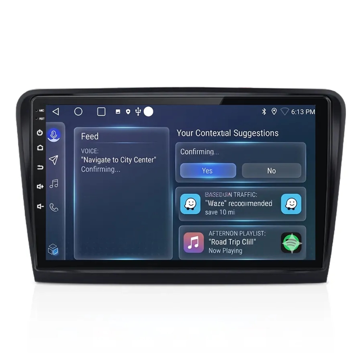 Junsun 10 Zoll Autoradio Für Skoda Spuerb 2 2008 To 2013