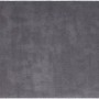 Lalee Kurzflorteppich Velluto 400 in Silber, 80x150 cm. Schlichtes Design, weiche Haptik.