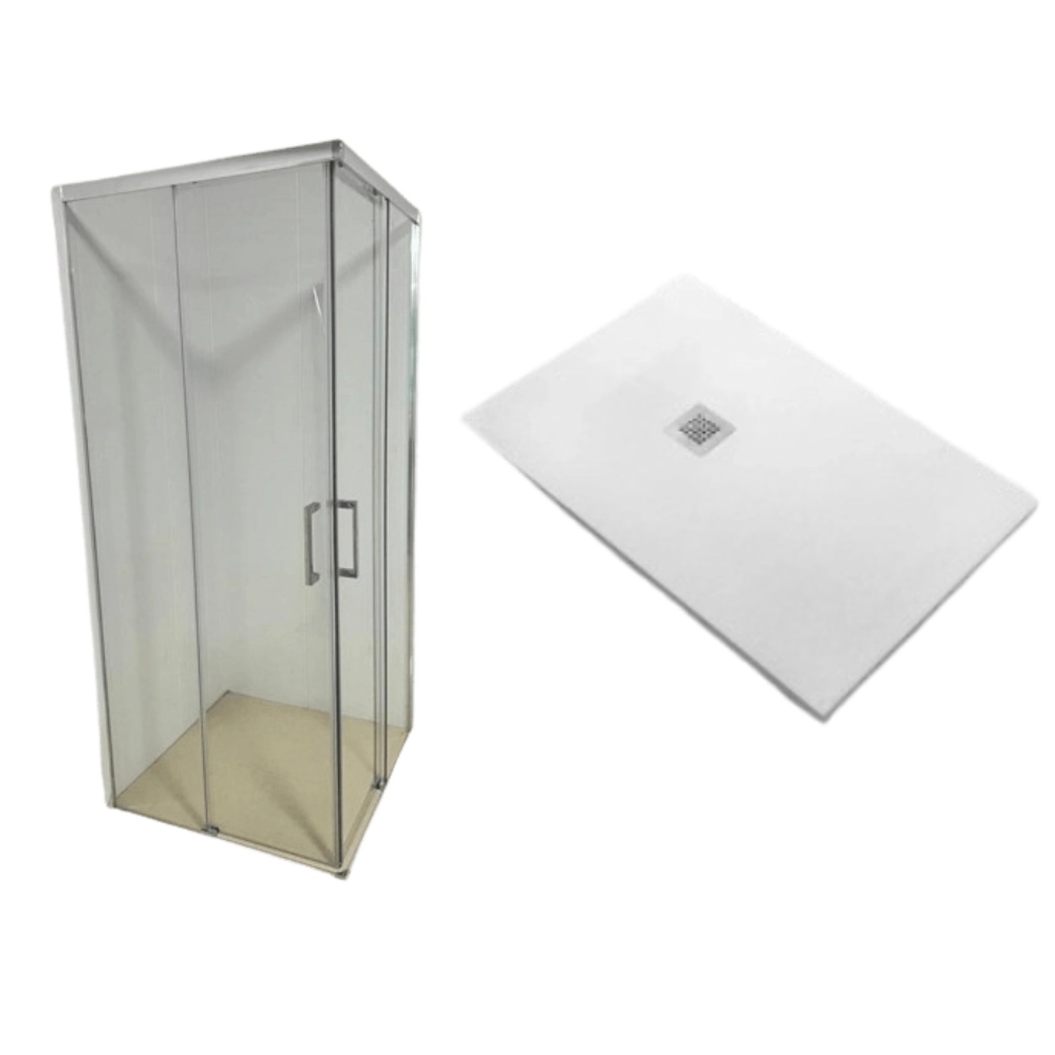 Frascio New Tecnology Duschwanne 70 x 170 cm Vulcano Line  Weiß und Duschka günstig online kaufen