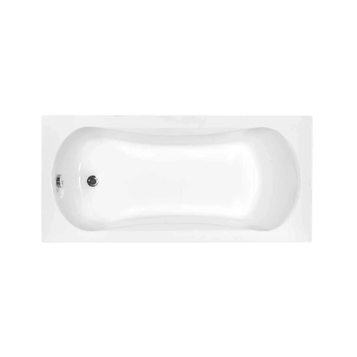 Bad Land Badewanne Rechteck ARIA 170x70 Ablauf Füße