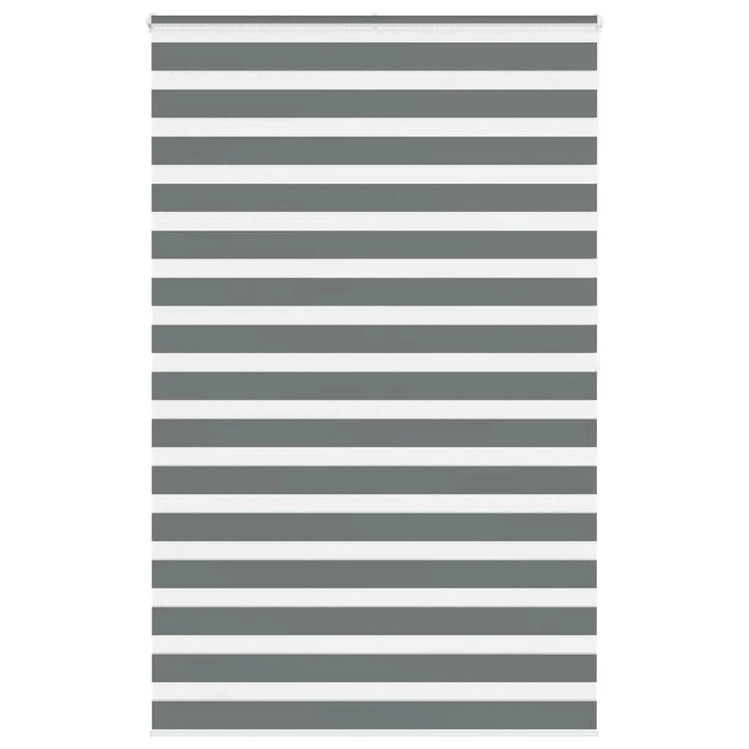 vidaXL Doppelrollo Dunkelgrau 145x200 cm Stoffbreite 140,9 cm Polyester 401 günstig online kaufen