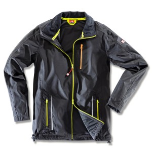 Schwarze Bullstar Light-Softshelljacke Ultra in Größe XXL für Arbeitskleidung.