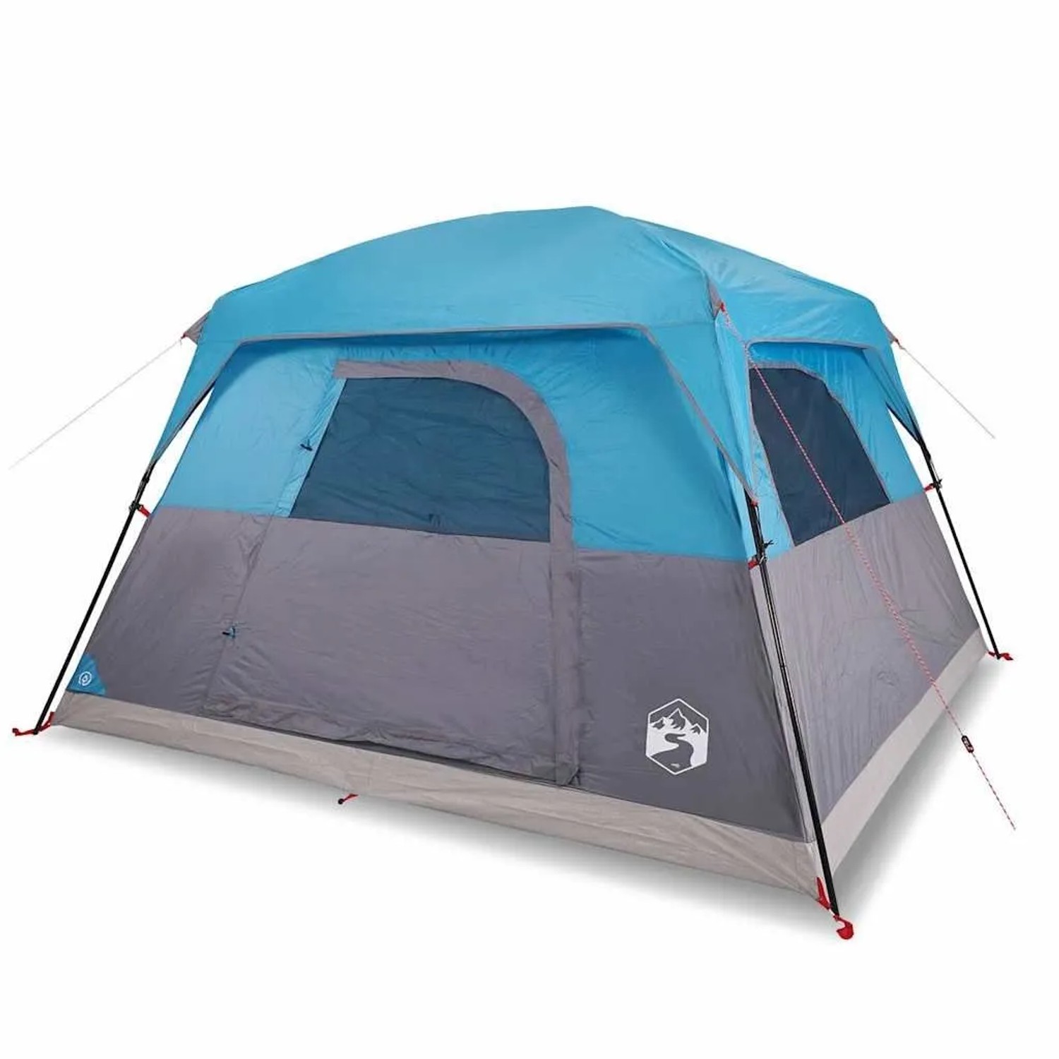 Furnicato Campingzelt Kabine Blau 245 X 215 X 190 Cm