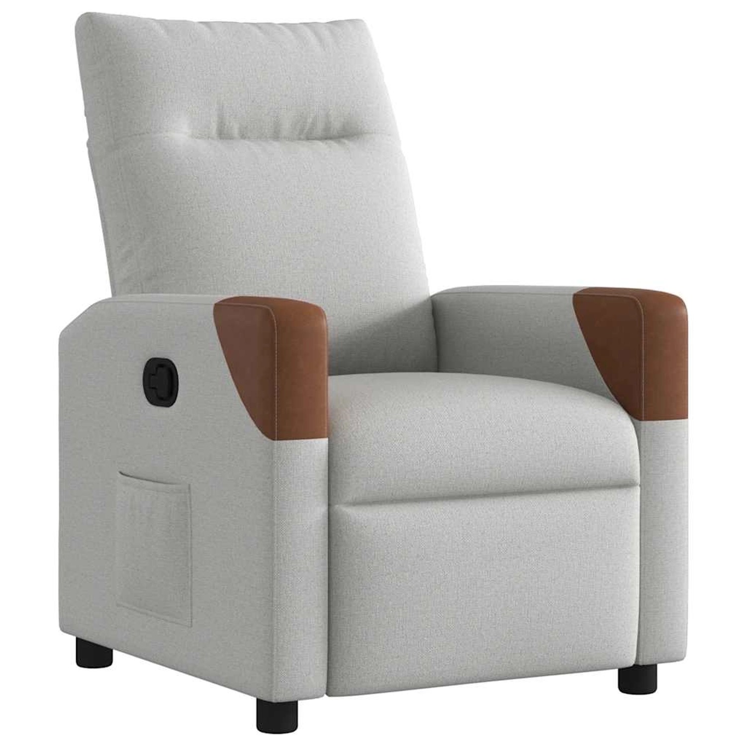 vidaXL Relaxsessel Wolkengrau Stoff 4104808 günstig online kaufen