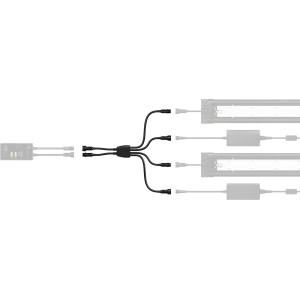 Juwel HeliaLux Spectrum Splitter zur Steuerung von zwei LED-Aquarienleuchten.