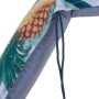 Beo Sitzauflage Niedriglehner Treffelstein mit Ananas-Motiv, Detailansicht.