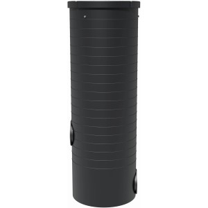 ACO Revisionsschacht DN 400 für Sickerbox, Kunststoff, mit Deckel und Schlammeimer.