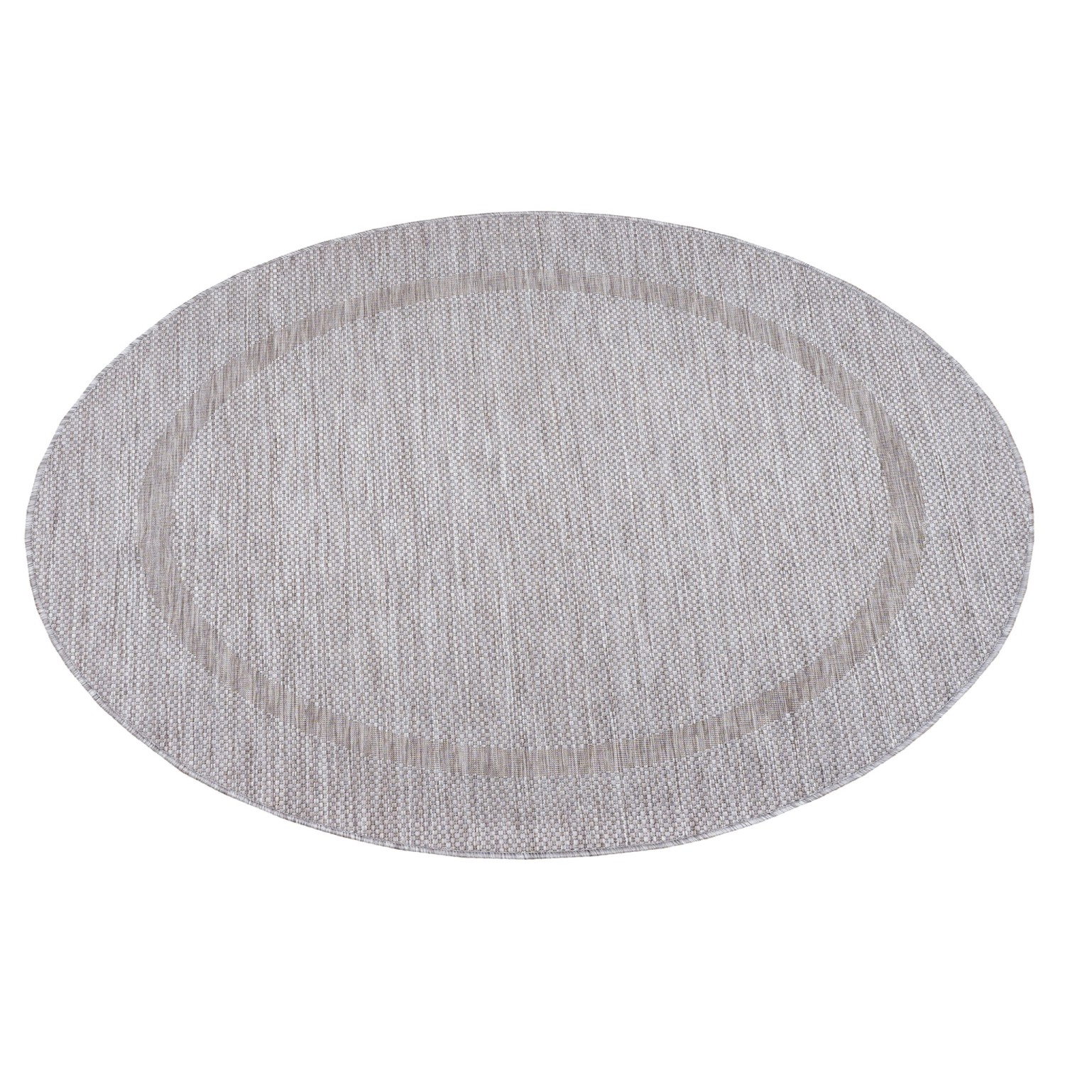 Ayyildiz In- & Outdoor-Teppich Relax 4311 Silber 160 cm x 160 cm