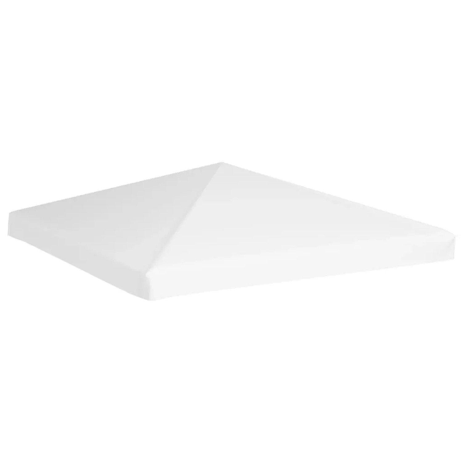 vidaXL Pavillondach 270 g/m² 3x3 m Weiß 312080
