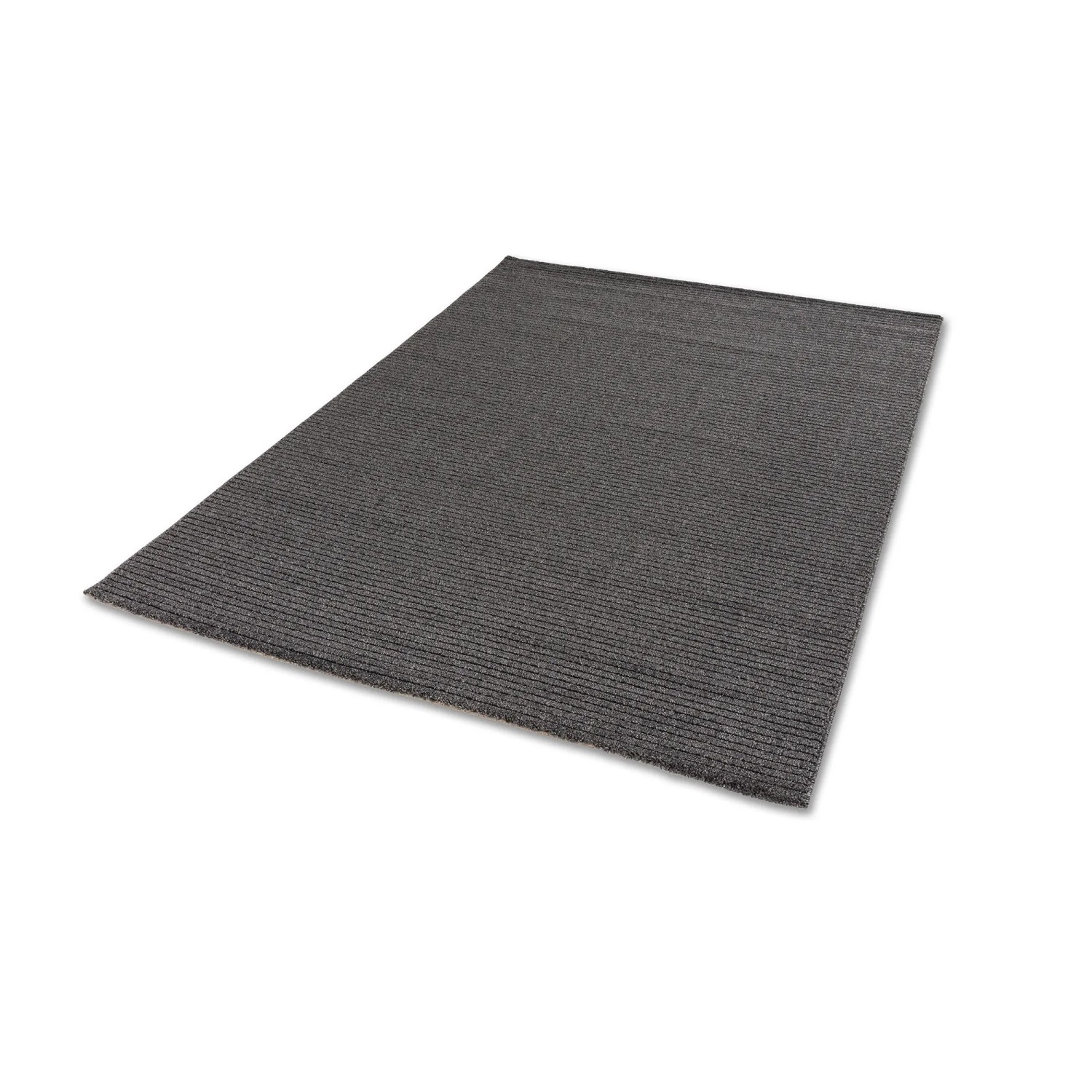 Schöner Wohnen Teppich Pure Design Streifen 160 cm x 230 cm Anthrazit