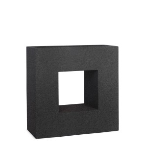 Pflanzwerk Hochbeet Pflanzkübel Vista Premium Frostbeständig 66 cm Anthrazit