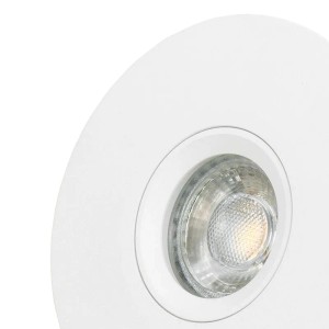 QAZQA Moderner Einbaustrahler Weiß GU10 50mm Buco