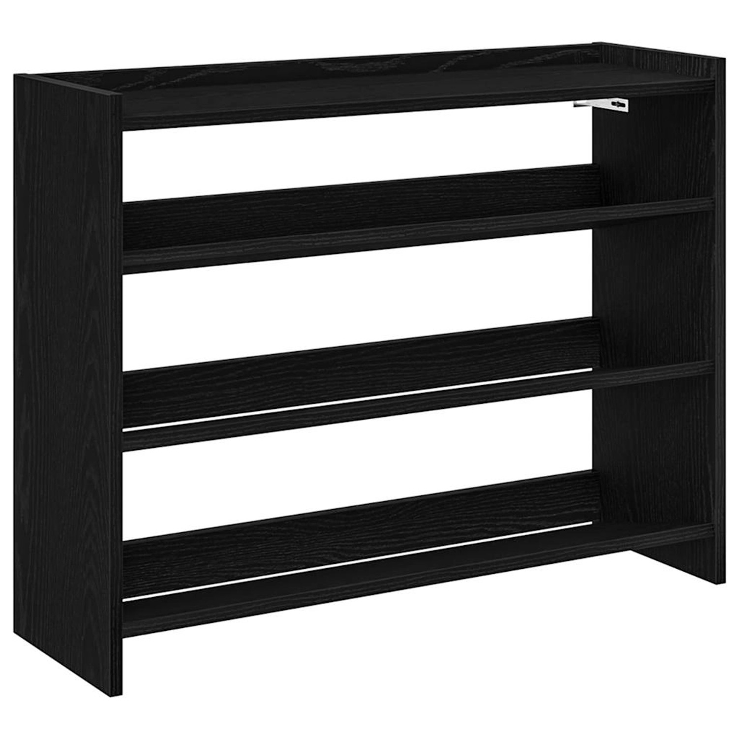 vidaXL Schuhregal Schwarz 80x25x62 cm Holzwerkstoff 859915 günstig online kaufen