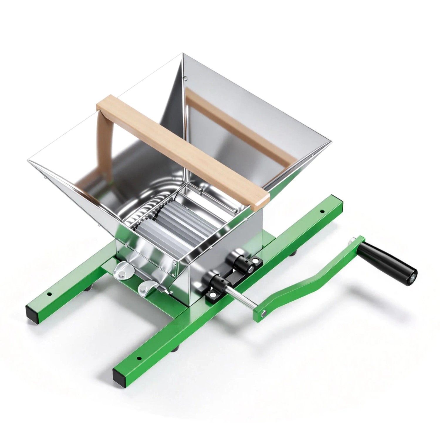 Wiltec Fruchtmühle 7L Obstmühle Obstpresse Saftpresse Traubenmühle Beerenpresse