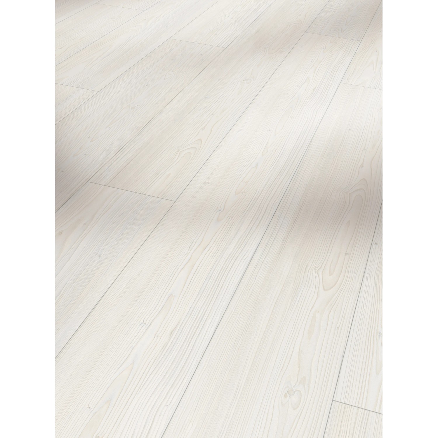 Parador Vinylboden Schlossdiele Modular One, Lärche Apollo Weiß mit Naturstruktur
