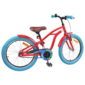 vidaXL Kinderfahrrad 20 Zoll für 6-11 Jahre Alt Rot 42009323