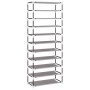 vidaXL Schuhschrank Grau 60x30x166 cm Stoff 337259_6