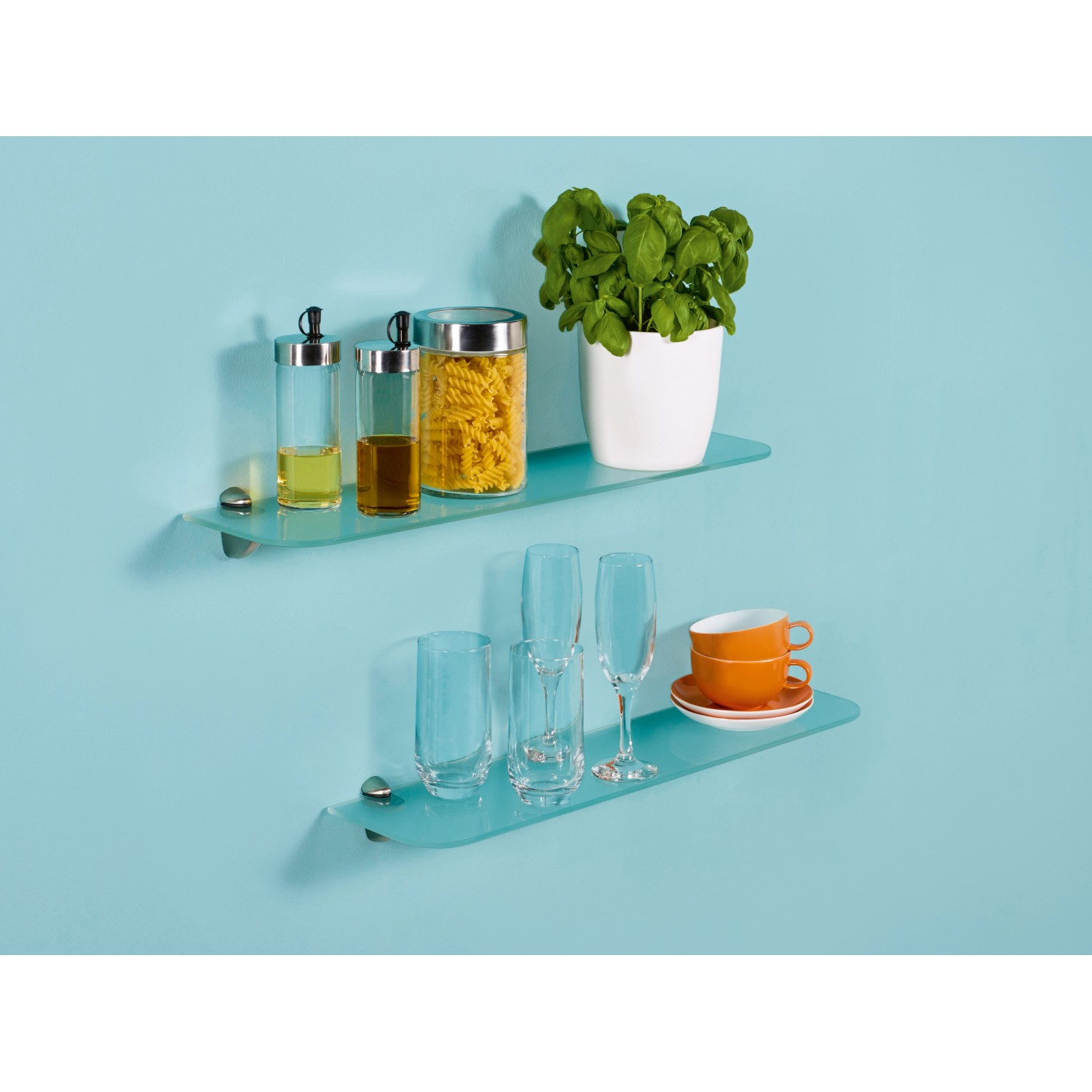 OBI Glasboden Villar Satiniert 0,6 cm x 60 cm x 15 cm