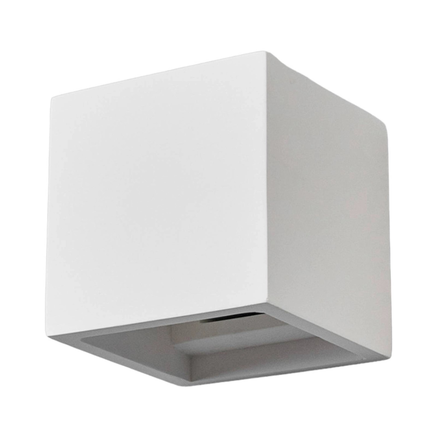 Lindby Wandleuchte Wandlampe Innen Freja 9613001 Modern in Weiß aus GipsTon günstig online kaufen