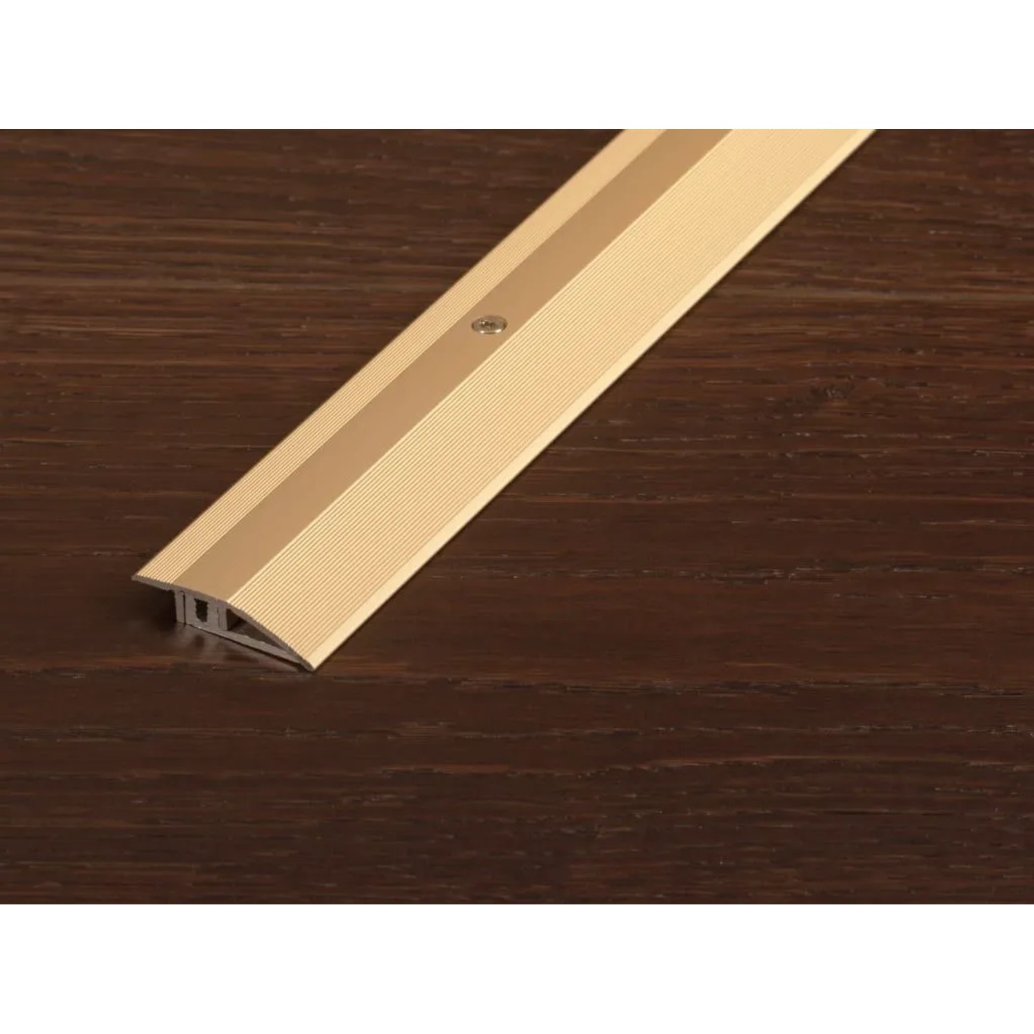 Proline Anpassungsprofil Procover Designfloor S Aluminium Eloxiert Champagne 270 cm Lang