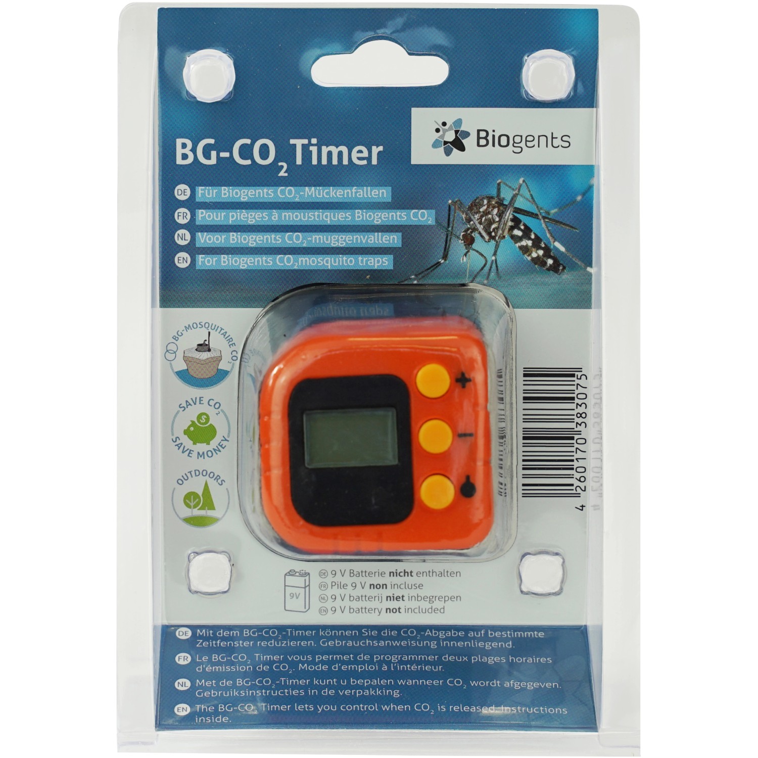 BG-CO2 Timer, clock timer