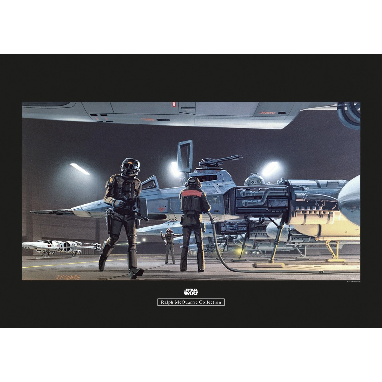 Komar Wandbild Star Wars Y-Wing 70 x 50 cm