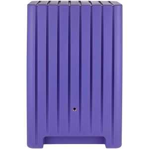 ARVES Regentonne Barletta 280 l in Lavender: Rechteckige, lila Wassertonne mit Rillen.