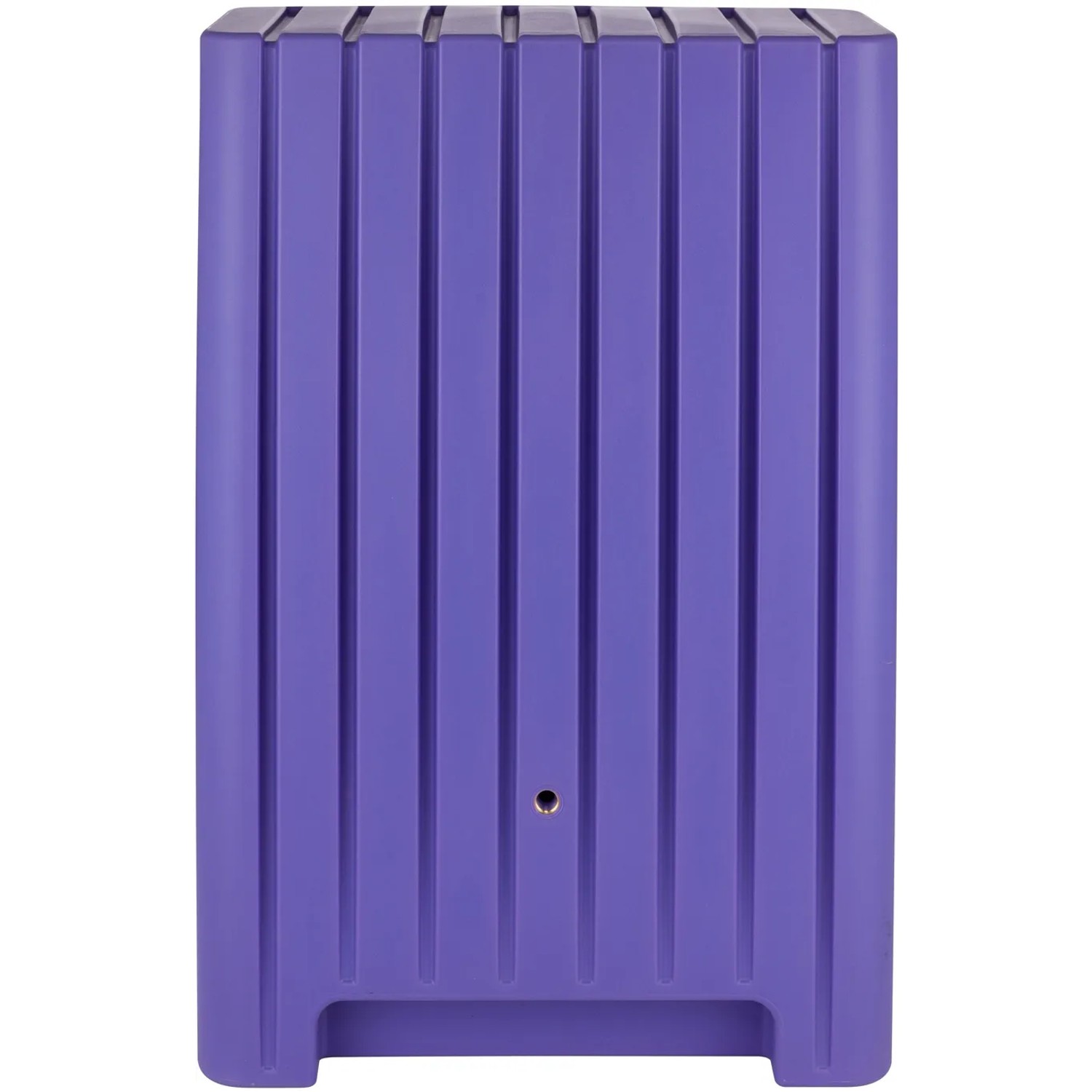 ARVES Regentonne Barletta 280 l in Lavender: Rechteckige, lila Wassertonne mit Rillen.