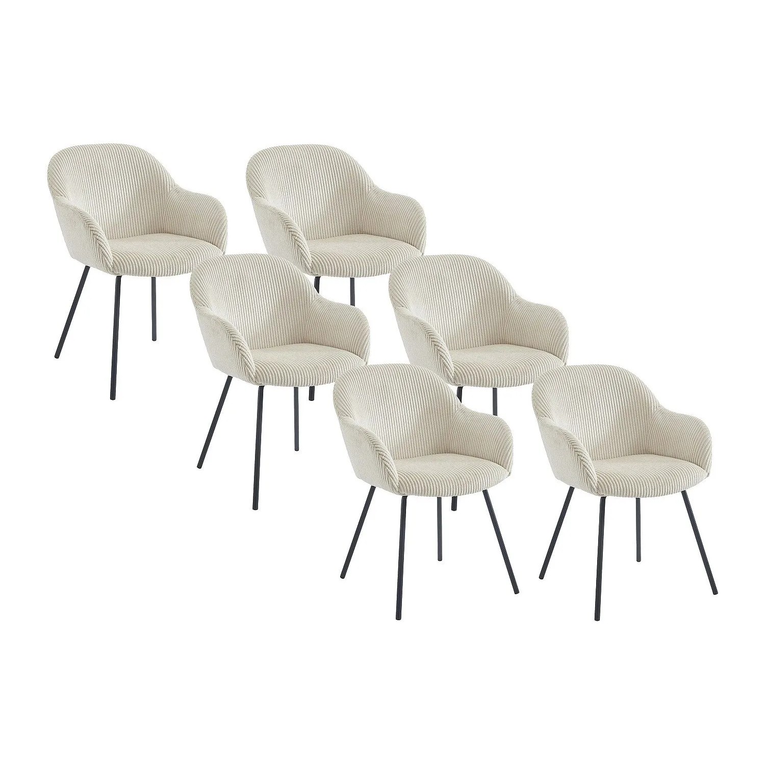 Vente-unique Stuhl Marenzia Beige 58 cm