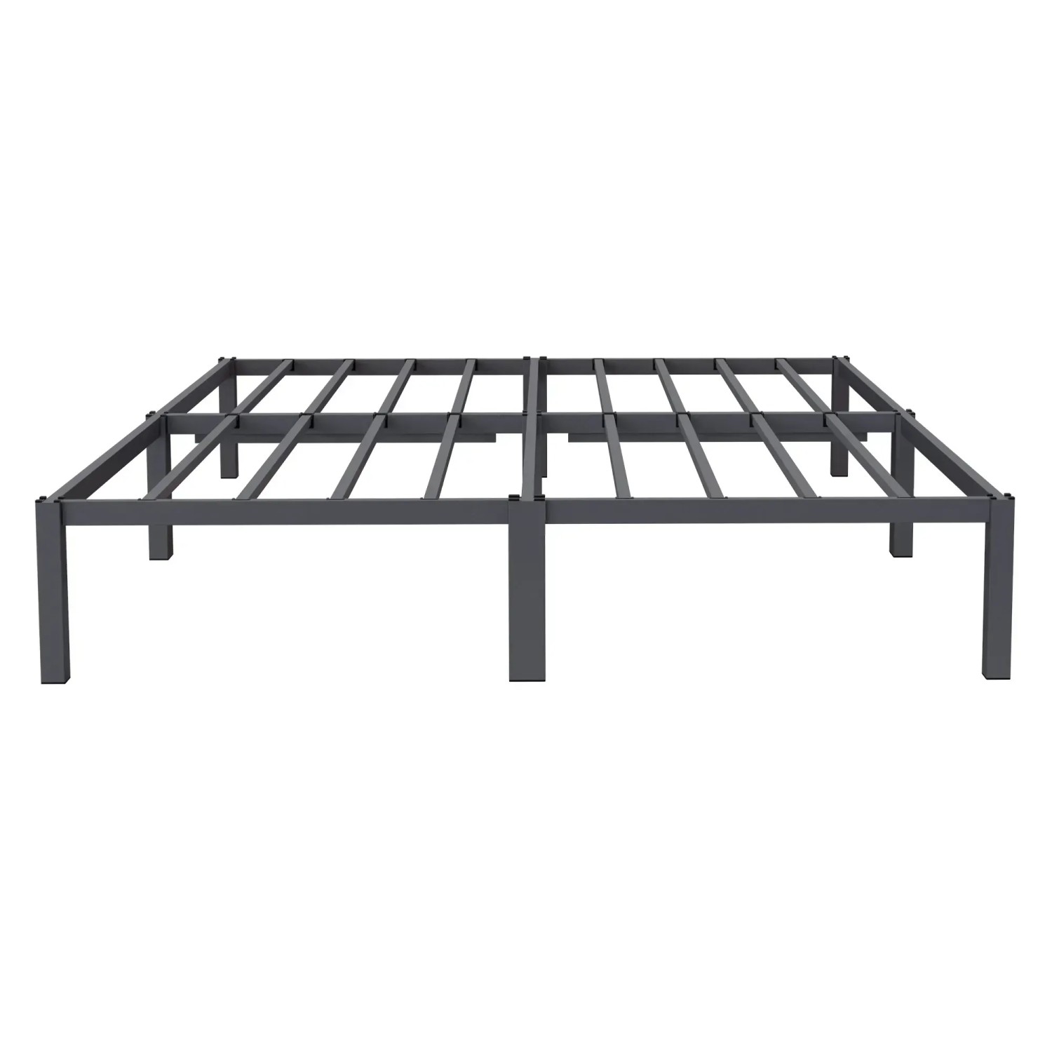 ML-Design Metallbett 160x200 cm, Stahlrahmen mit Lattenrost, Anthrazit.
