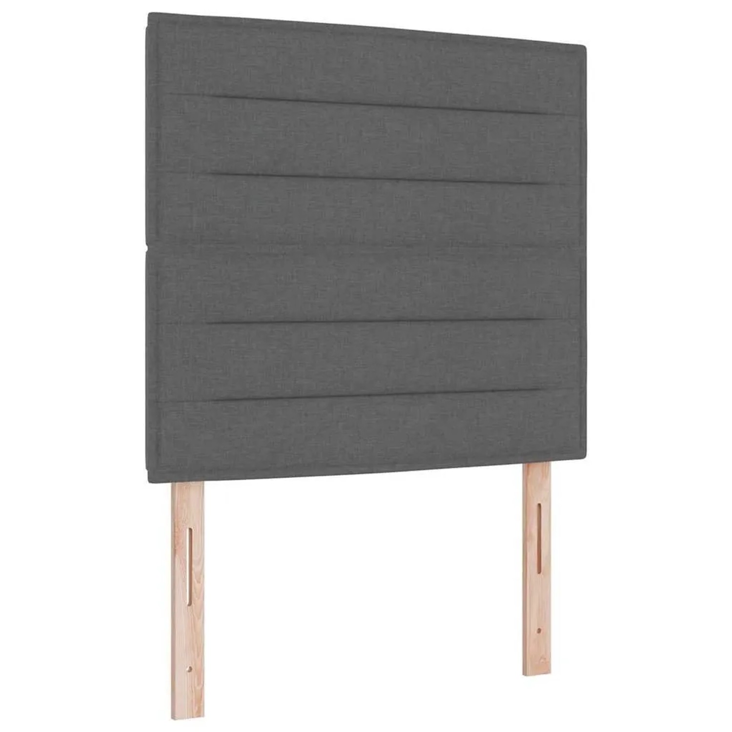 vidaXL Kopfteil mit Kopfteil Dunkelgrau 90 cm Kunstleder 3337671