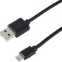 USB-Kabel zum Aufladen der Brilliant LED-Tischleuchte Kaami, Schwarz.