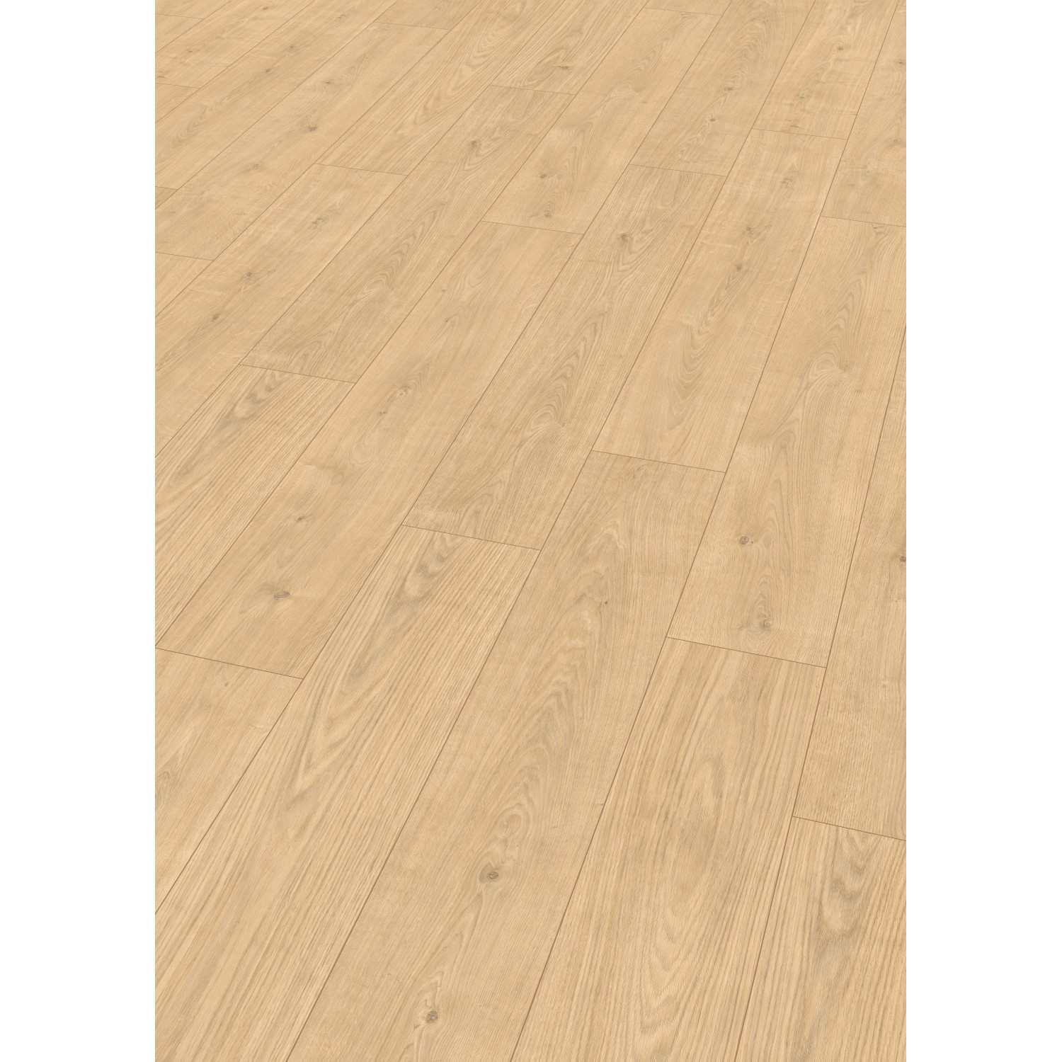 Egger Laminat 7 mm Eiche Berdal Hell: Laminatboden in heller Holzoptik.