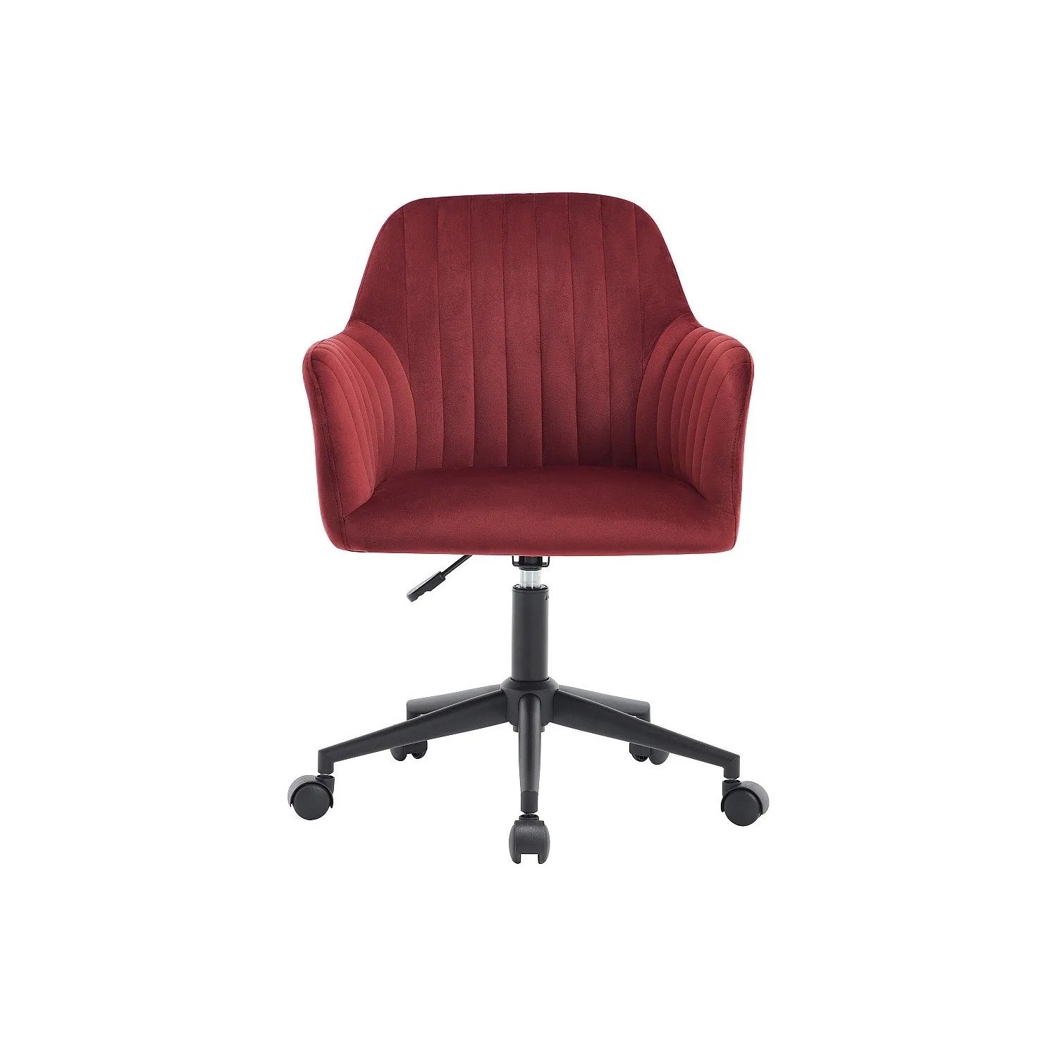 Vente-unique Bürostuhl Ohne Armlehnen Eleana Bordeaux 59 cm