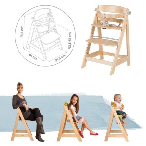 Roba Hochstuhl Sit Up Click & Fun Naturfarben